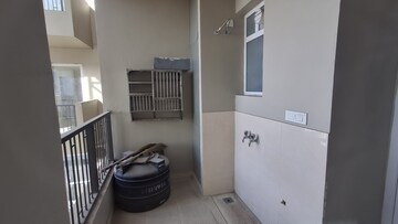 Bathroom in 4 BHK Apartment at Artique Uptown Skylla, International Airport Road – for Rent