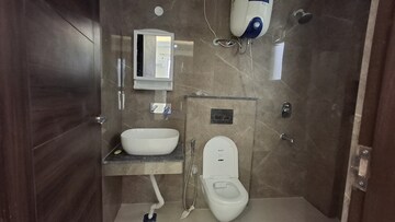 Bathroom in 4 BHK Apartment at Artique Uptown Skylla, International Airport Road – for Rent