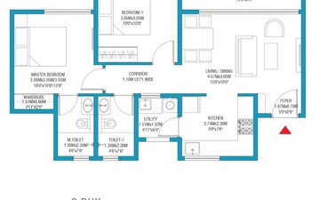 2 BHK Apartment For Sale in Godrej Splendour, Whitefield