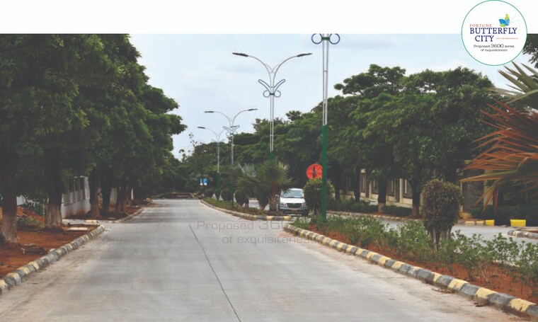 Exterior View, fortune-butterfly-city  223 Sq.Yd. Plot In Kadthal Hyderabad 8447770