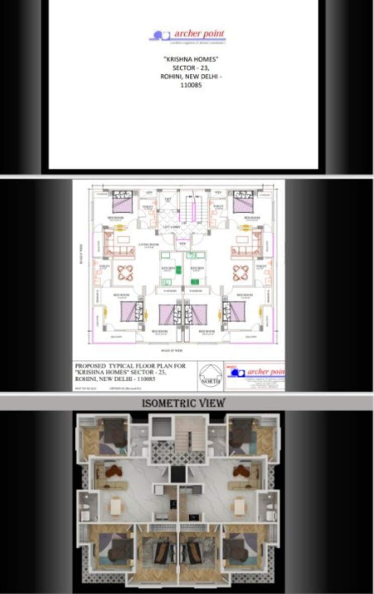 Exterior View, rohini sector 23 3 Bedroom 1200 Sq.Ft. Builder Floor In Rohini Sector 23 Delhi 8447760