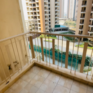 Balcony in 3 BHK Apartment at Anthem French Apartment, Bhangel – for Sale