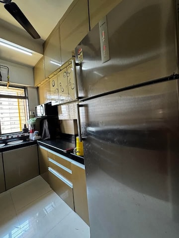 Kitchen in 2.5 BHK Apartment at Lodha Splendora River View, Ghodbunder Road – for Rent