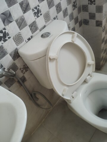 Bathroom in 3 BHK Builder Floor at Krish Aura, Alwar Bypass Road – for Sale