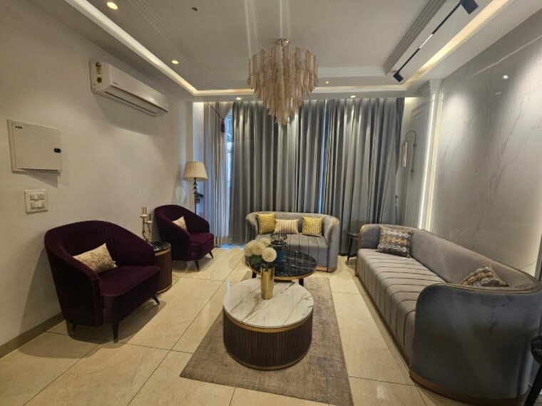 Living Room, gvt-beliston-avenue 3 Bedroom 1872 Sq.Ft. Apartment In Dhakoli Village Zirakpur 8447853