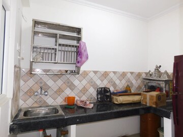 Kitchen in 3.5 BHK Apartment at Sanchar Residency, Raj Nagar Extension – for Rent
