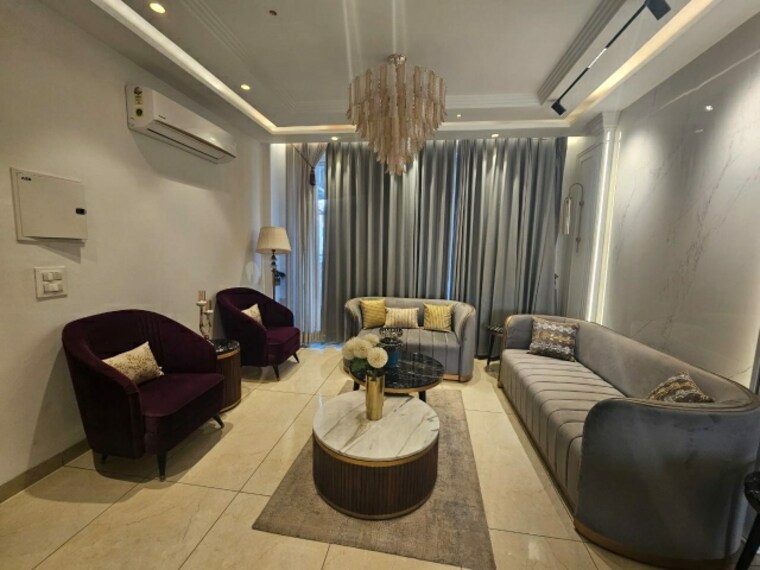 Living Room, gvt-beliston-avenue 3 Bedroom 1872 Sq.Ft. Apartment In Dhakoli Village Zirakpur 8447880