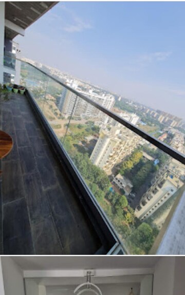 Swimming Pool in 3 BHK Apartment at Nahar F Residences, Balewadi – for Rent