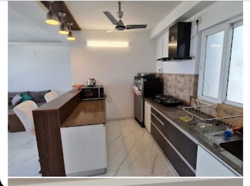 Kitchen in 3 BHK Apartment at Nahar F Residences, Balewadi – for Rent