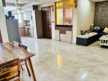Living Room in 3 BHK Builder Floor at MVL IPark, Sector 15 – for Rent