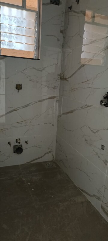 Bathroom in 1 BHK Apartment at Space Sapphire Heights, Naupada – for Sale