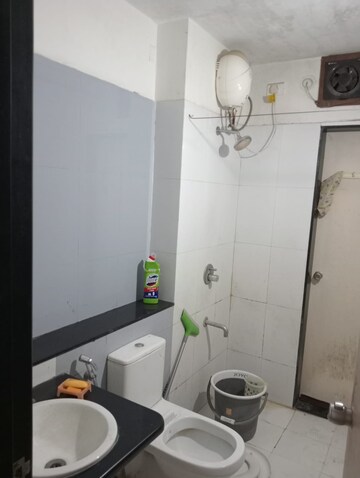 Bathroom in 1 BHK Apartment at Paranjape Blue Ridge, Hinjewadi – for Rent
