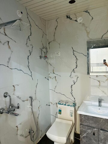 Bathroom in 2 BHK Builder Floor at Indrapuram – for Sale