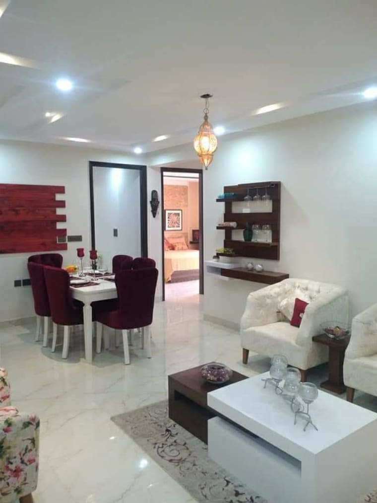 Living Room, paradigm-business-hermitage-park 3.5 Bedroom 1950 Sq.Ft. Apartment In Dhakoli Zirakpur 8448088