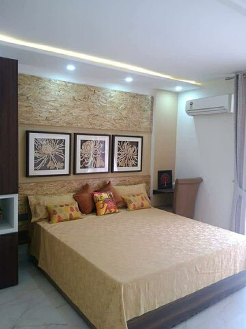 Bedroom in 3.5 BHK Apartment at Paradigm Business Hermitage Park, Dhakoli Village – for Sale