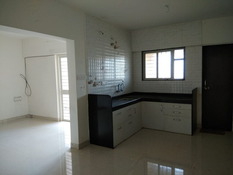 Kitchen, metro-jazz 3.5 Bedroom 1620 Sq.Ft. Apartment In Baner Pune 8448113