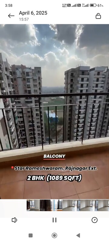 2 BHK Apartment – Exterior View View at Star Rameshwaram, Raj Nagar Extension - for Sale