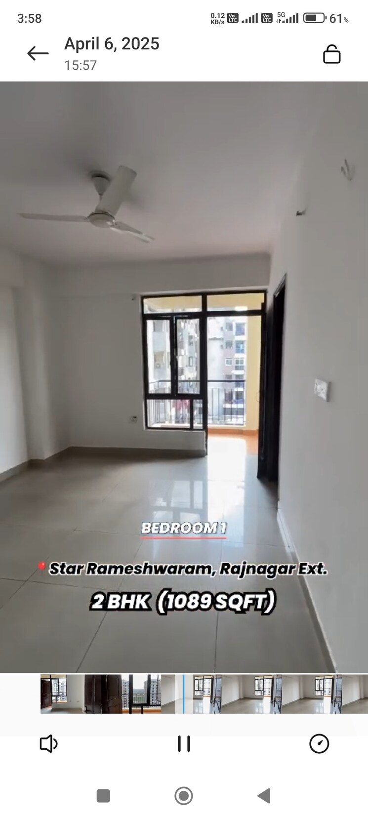Room, star-rameshwaram 2 Bedroom 1089 Sq.Ft. Apartment In Raj Nagar Extension Ghaziabad 8448132