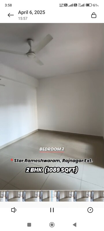 Room in 2 BHK Apartment at Star Rameshwaram, Raj Nagar Extension – for Sale
