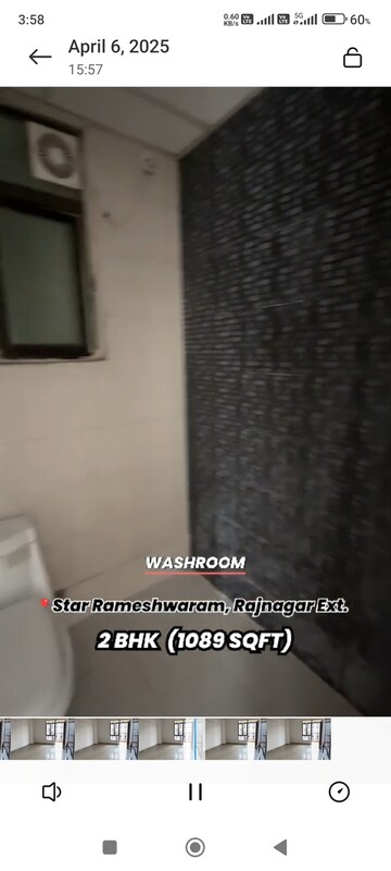 Master Bedroom in 2 BHK Apartment at Star Rameshwaram, Raj Nagar Extension – for Sale