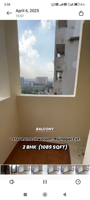 Furnished Amenities in 2 BHK Apartment at Star Rameshwaram, Raj Nagar Extension – for Sale