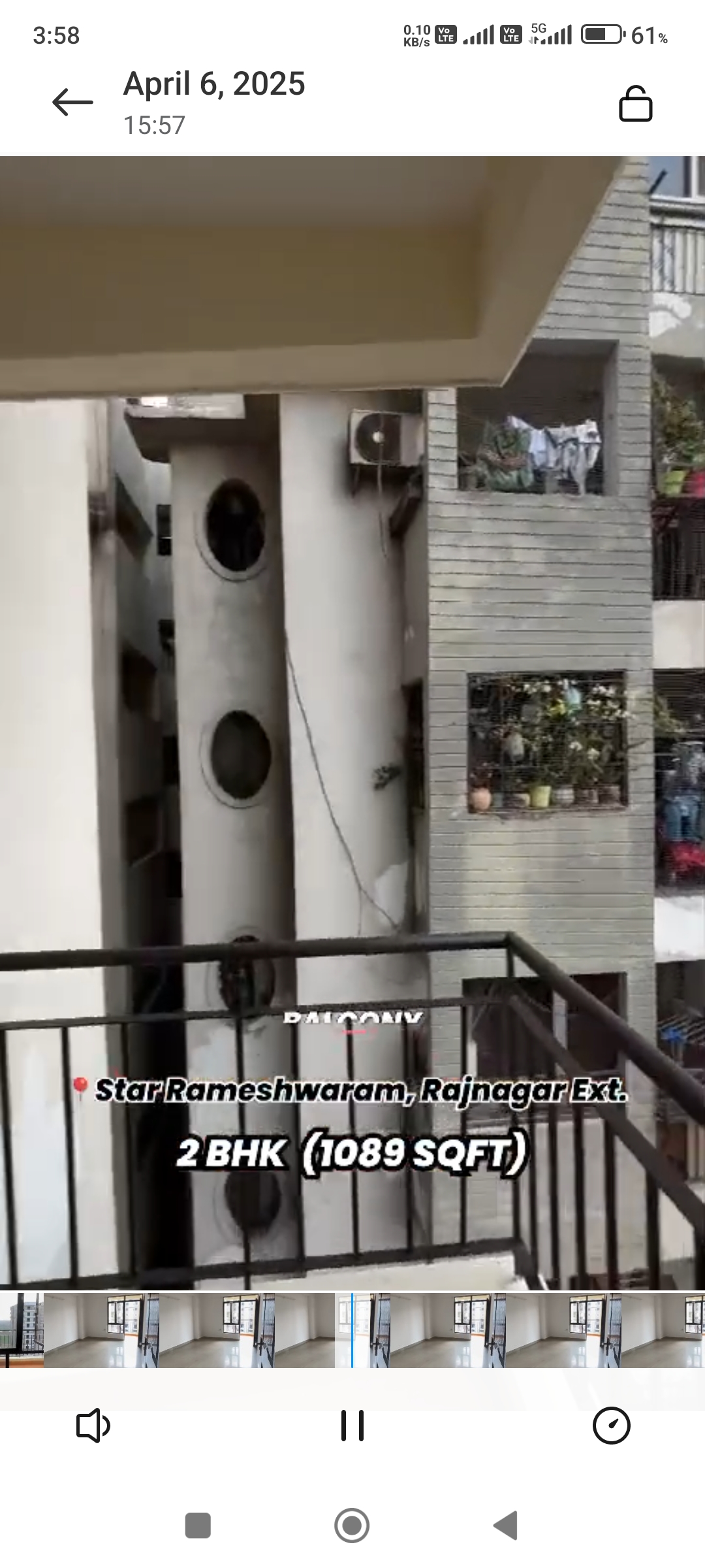 2 BHK + Pooja Room Apartment For Sale in Star Rameshwaram