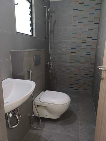 Bathroom in 2 BHK Apartment at Magarpatta Riverview City Hornbill Heights, Loni Kalbhor – for Sale