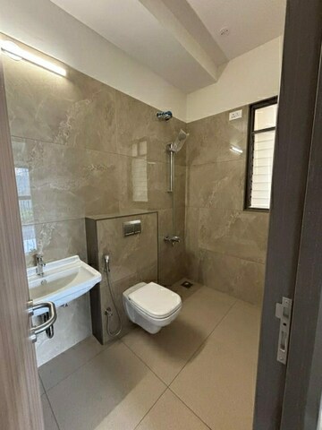 Bathroom in 3.5 BHK Apartment at Magarpatta Nova, Mundhwa – for Sale