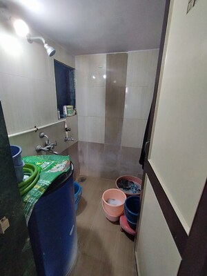 Bathroom in 1 BHK Apartment at Rai Pandu Hari Enclave Phase 2, Kalyan East – for Sale