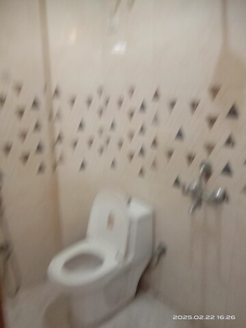 Bathroom in 2 BHK Builder Floor at Patel Nagar Society, Sector 15 – for Rent
