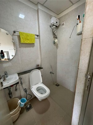 Bathroom in 1 BHK Apartment at Sheth Vasant Oasis, Andheri East – for Sale