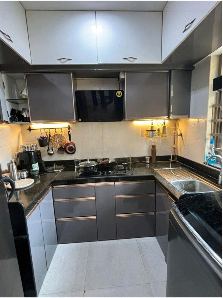 Kitchen, sheth-vasant-oasis 1 Bedroom 472 Sq.Ft. Apartment In Andheri East Mumbai 8448317