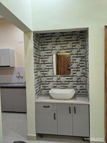 Bathroom in 2 BHK Builder Floor at Rajpur Road – for Rent
