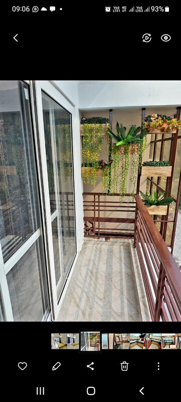 Balcony in 2 BHK Builder Floor at Jakhan – for Rent