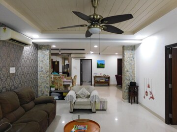 Living Room in 3 BHK Apartment at Meenakshi Trident Towers, Gachibowli – for Sale