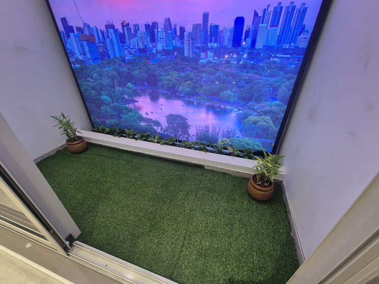 Balcony, kharghar sector 37 3 Bedroom 960 Sq.Ft. Apartment In Kharghar Sector 37 Navi Mumbai 8448501