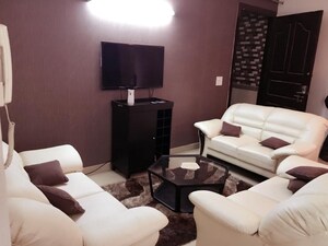 Living Room in 3 BHK Apartment at Amrapali Platinum, Sector 119 – for Sale