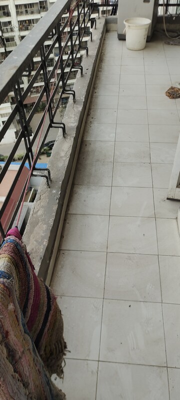 Balcony in 2 BHK Apartment at GH-7 Crossings Republik, Vijay Nagar – for Rent
