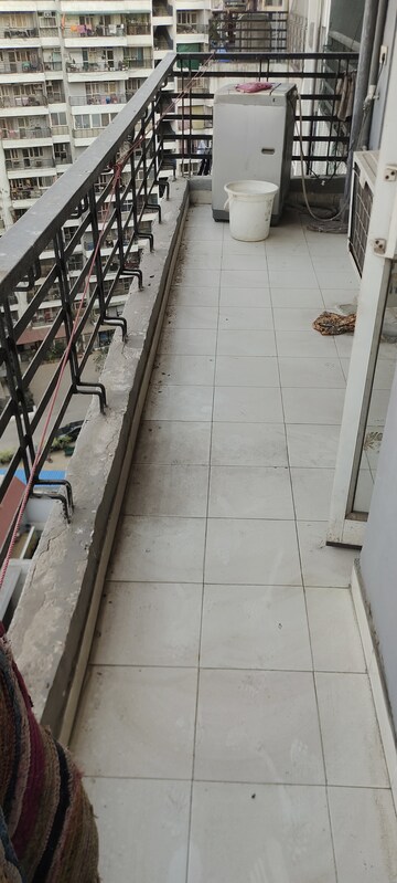 Balcony in 2 BHK Apartment at GH-7 Crossings Republik, Vijay Nagar – for Rent