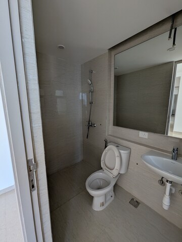 Bathroom in 2 BHK Apartment at Hiranandani Fortune City, New Panvel – for Rent