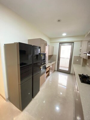 Kitchen in 3 BHK Apartment at Emaar Palm Gardens, Sector 83 – for Sale