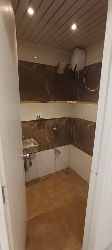 Bathroom in 2.5 BHK Apartment at Mohini Castle, Khar West – for Rent