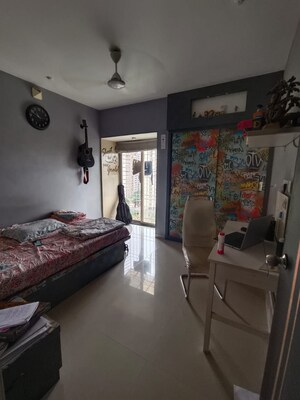 Bedroom in 2 BHK Apartment at Cosmos Jewels, Ghodbunder Road – for Sale