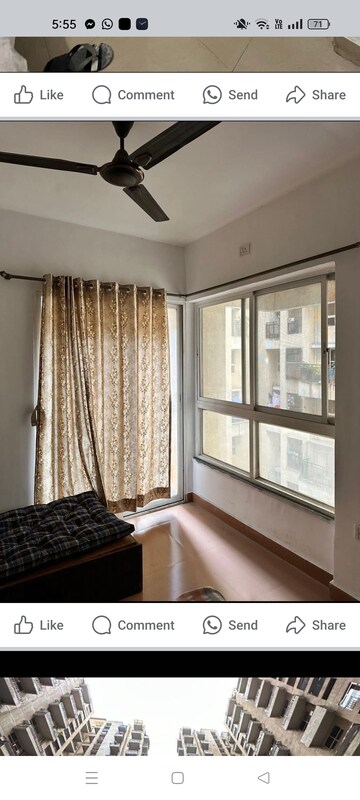 Living Room in 1 RK Apartment at Asmita Sand Dunes, Malad West – for Rent