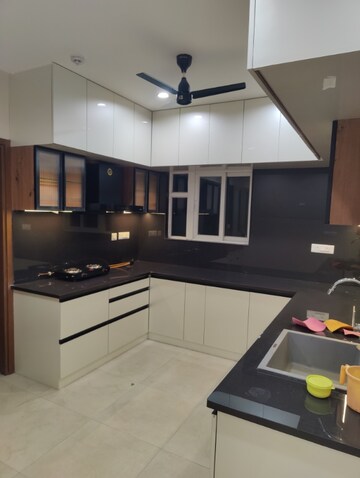 Living Room in 3 BHK Apartment at Prestige Tranquil, Kokapet – for Rent