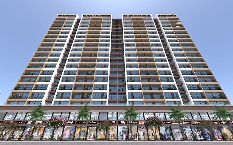Exterior View, om-sai-city-dombivli 2 Bedroom 791 Sq.Ft. Apartment In Nilaje N V Thane 8448690