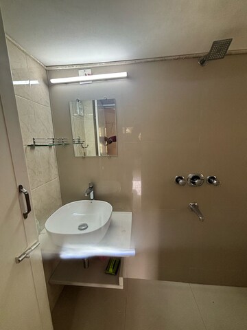 Bathroom in 2 BHK Apartment at Chuchum CHS, Santacruz West – for Rent