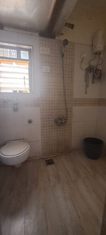 Bathroom in 1 BHK Apartment at Shiv Manthan, Malad West – for Rent
