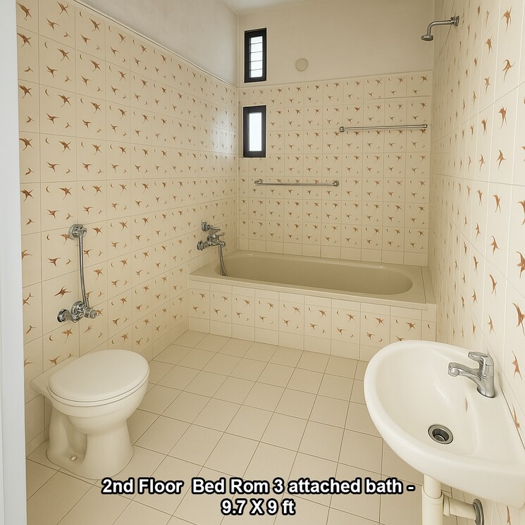 Bathroom, block 9th jayanagara 6 Bedroom 1000 Sq.Ft. Independent House In Block 9th Jayanagara Bangalore 8448709
