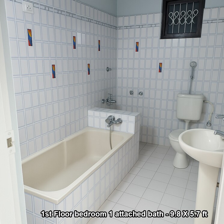 Bathroom, block 9th jayanagara 6 Bedroom 1000 Sq.Ft. Independent House In Block 9th Jayanagara Bangalore 8448709